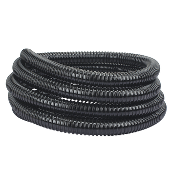 雅兹利螺纹水管潜水泵变频水泵抽水泵水管黑色螺旋波纹水管软管换水管