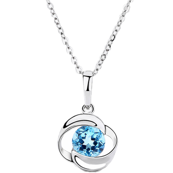 劳拉图laolatu品牌珠宝四叶草项链女18k金锁骨链四叶草吊坠玫瑰金