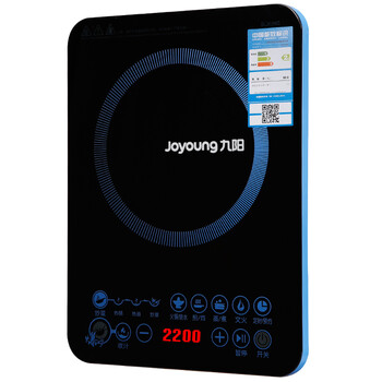
                                        
                                                                                九阳（Joyoung）电磁炉 电池炉 火锅炉 电磁灶 智能定时 黑晶面板 2100W大火灶C21-L86 赠欧式汤锅+精铁炒锅                