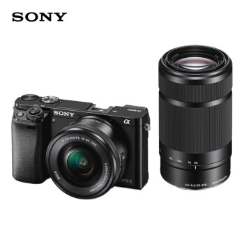 ᣨSONY Alpha 6000 APS-C΢ SELP1650+SEL55210˫ͷװ ɫA6000/6000