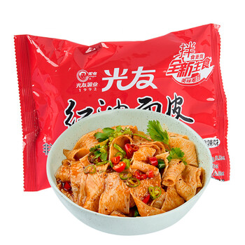 光友红油面皮100g