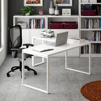 书房家具简易办公桌笔记本烤漆电脑桌简约现代转角书桌书台 1.