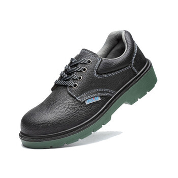 劳保鞋透气轻便夏天穿的老保鞋夏季双钢防砸鞋耐穿刺pu绿底耐磨安全鞋