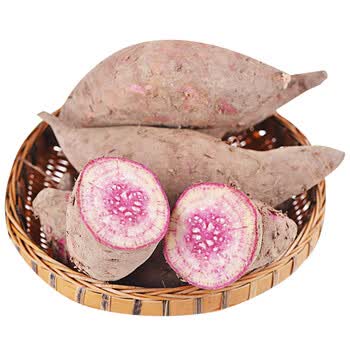 广东雷州冰淇淋一点红番薯沙地红薯新鲜紫心红薯 小果 2.5kg 5kg