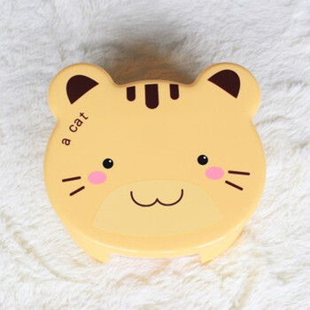 三件套】儿童可爱脸盆卡通塑料洗菜盆宝宝小脸盆洗脚盆家用盆子 小猫