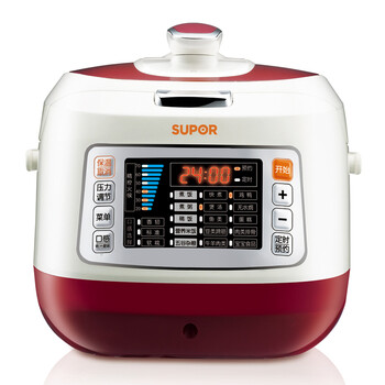 Supor/苏泊尔 电压力锅5L智能饭煲高压锅双胆 电饭锅 煲汤锅
