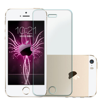 
                                        【京东直发】每度 苹果SE钢化膜 苹果5s手机贴膜iphone5防爆膜 高清覆盖i5s膜五                