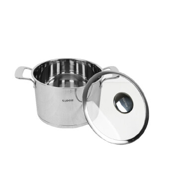 
                                        苏泊尔（SUPOR） 20cm304不锈钢加厚复底汤锅 电磁炉燃气可用 ST20V1                
