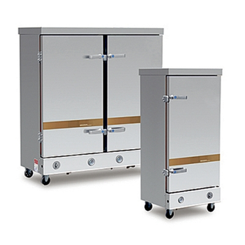 蒸饭机蒸饭柜全自动商用食堂蒸饭车 灰色