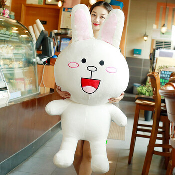 玩具可爱布朗熊可妮兔公仔毛绒玩具超大号抱抱熊布偶娃娃 可妮兔公仔