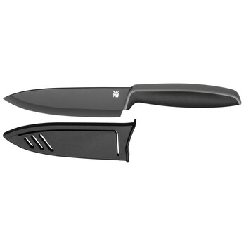 德国 WMF 福腾宝 Touch系列不锈钢刀具多用刀水果刀2件套装1879085100 黑色