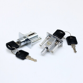 加屹(jiayi)铝合金窗户按压锁防盗窗顶锁推拉平移移门锁灯箱错开锁趟