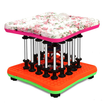 扭腰机家用音乐跳舞机双弹簧19立柱健身器材扭腰盘扭扭乐 19柱功能灯