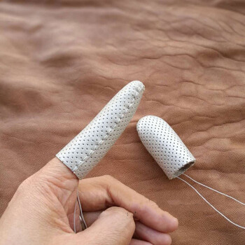 指套 护指 透气型受伤手指保护套 透气指套 断指保护套 5厘米长xl号