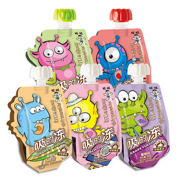 吸的冻80g*10包果肉果冻布丁吸吸冰冻冰激凌碎碎冰冷饮冻似冰沙六一