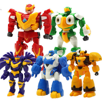 智尊 正版星原小宝玩具变形套装组合机器人 儿童全套 星原小宝变形版