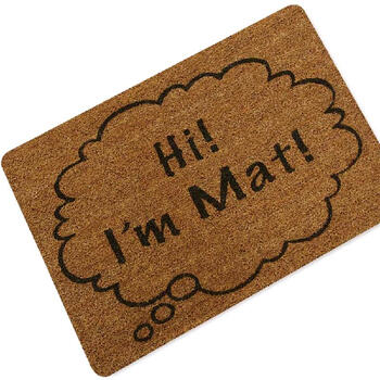 京兰入门擦脚橡胶地垫吸水防滑客厅卧室地毯薄门垫定做 冒泡i mat 45*