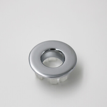 面盆洗手池盆溢水孔盖装饰盖环台盆脸盆溢水口盖面盆配件 纯铜溢水盖