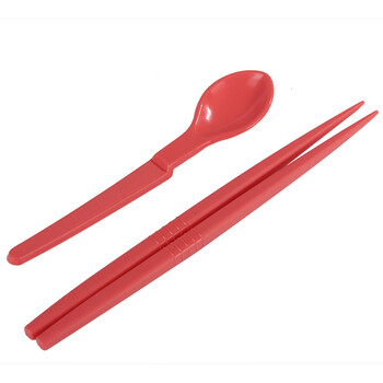 特百惠（Tupperware）午餐便携饭盒 简约组合2件套  石榴红