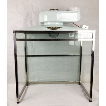 定制泉源厨房简易抽油烟机 顶吸 台式 大吸力 玻璃罩 框架 炮筒促销