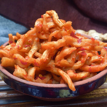 湖南特产辣萝卜萝卜条下饭菜饭扫光咸菜脆萝卜开胃菜400g