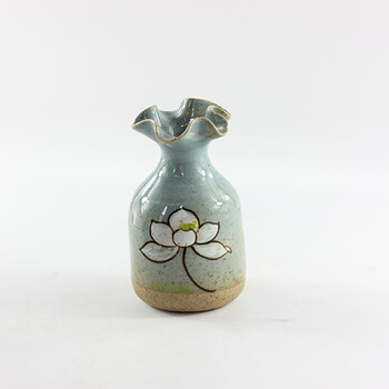 「花样花器」粗陶瓷迷你小花瓶花器手工手绘创意水培摆件家装饰品