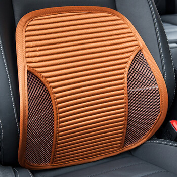 新款汽车透气护腰靠网眼通风小车靠垫夏季司机靠枕车上支撑腰部靠背垫