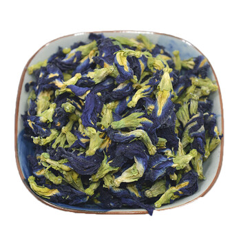 伟博新货蓝蝴蝶花茶精选碟豆花粉干蝶豆花茶蓝色妖姬500g 图片价格品牌报价 京东