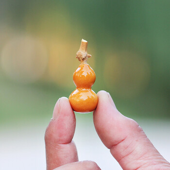 臻善缘 文玩葫芦摆件天然手捻小葫芦手把件家居风水装饰品创意礼品