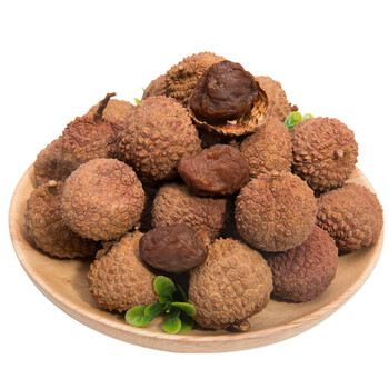 带壳荔枝干500克 广东糯米糍高州荔枝干货肉厚小核休闲零食果干