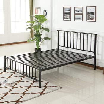 佐盛钢制单人床铁床板家用床宿舍床公寓床 2000*1500
