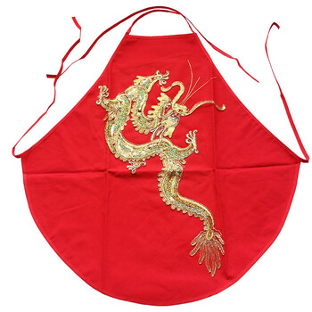 男士肚兜男款内衣民族风亮片本命年红肚兜式睡衣套装 红色