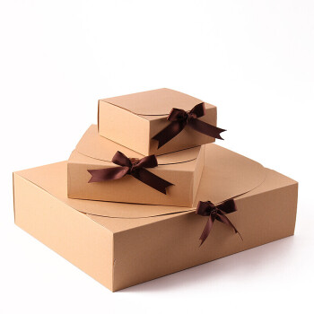 礼品盒长方形文艺小清新创意伴手礼正方形包装盒大小号礼物包装盒