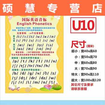 小学幼儿园教室布置装饰墙贴画文化用品英语英标拼音口决公式表 u10