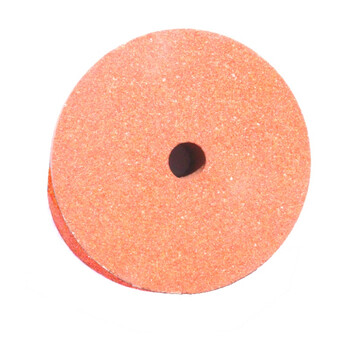 220目3寸红刚玉平行砂轮台磨机砂轮磨刀砂轮砂轮尺寸68*18*10毫米