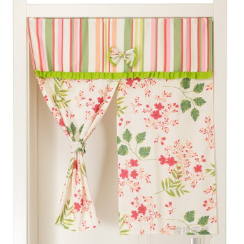 帘免室艺门打孔装饰厅帘帘隔断帘家用卧客厨房布子布帘卫生间半sn0847