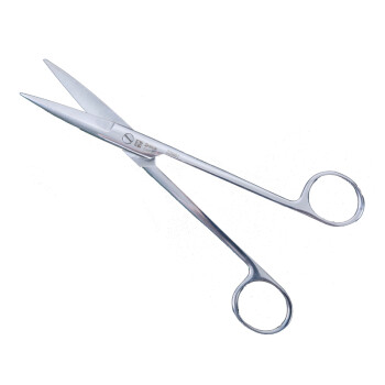 新华医疗手术剪医用手术剪刀特快型精细小血管剪弯尖120mm