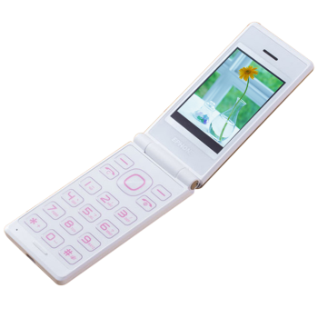 易丰（Ephone）E81 电信2G翻盖女性手机 粉色