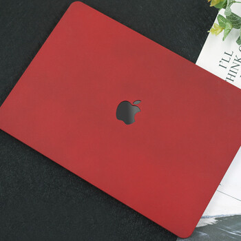 英寸苹果macbook pro/air笔记本外壳保护套电脑机身流沙保护壳 酒红色