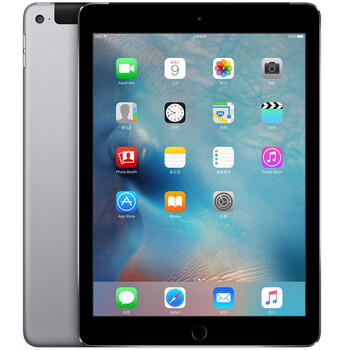 Apple iPad Air 2 平板电脑 9.7英寸 （64G WLAN+Cellular 机型/A8X芯片/Retina显示屏MGHX2CH）深空灰色