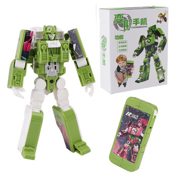 yimi益米 变形电子手机 变身机器人男孩玩具 3-4-5岁(颜色随机发货)