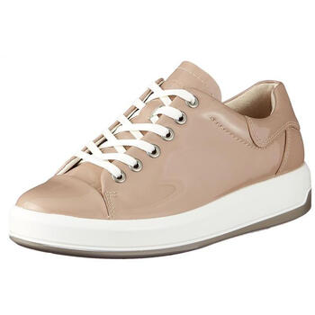 爱步(ecco)女 soft 9 tie fashion 时尚运动休闲鞋 ginger patent