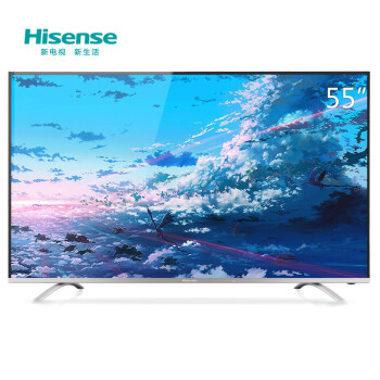 海信（Hisense） LED55EC510N 55英寸 智能电视 丰富影视资源 WIFI（黑色）