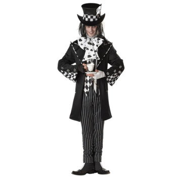 旻程万圣节马戏团男款cosplay国王服装马戏团小丑魔术师演出服 款式2