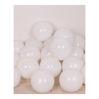 马卡龙气球儿童生日派对多款可爱装饰场景布置创意结婚房 白色 亚光