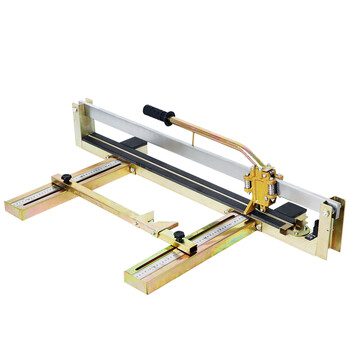 瓷砖切割机手动推刀多功能高精度全钢手推式800地板砖划刀 黄色