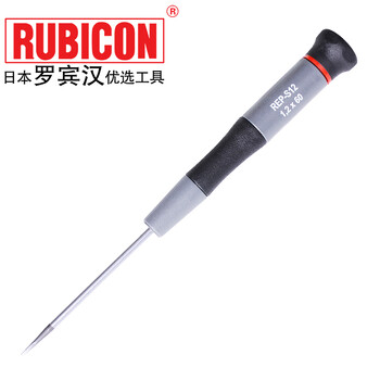 RUBICON精密螺丝刀星型花型内六角螺丝批钟表螺丝批 REP-S12 1.2 X 60mm 一字