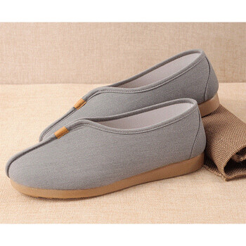 僧侣鞋牛筋底少林牛筋底罗汉鞋和尚鞋道士鞋尼姑鞋居士鞋 新品灰色 41