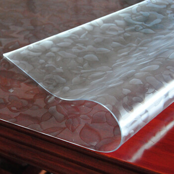 【3件7折】 梵轩 软玻璃透明台布桌布磨砂软玻璃隔热餐桌垫防水防油