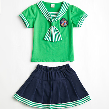 小学生校服夏装新款儿童班服英伦风男女短袖运动套装幼儿园园服夏